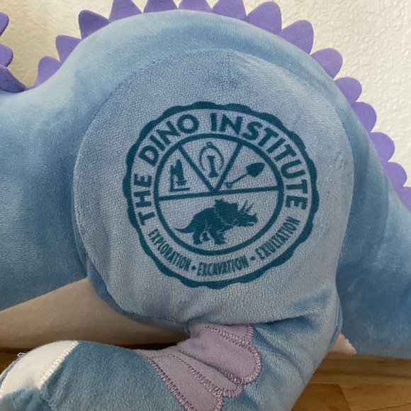Disney Blue and Purple Dino Institute Plush - Picture 2 of 5